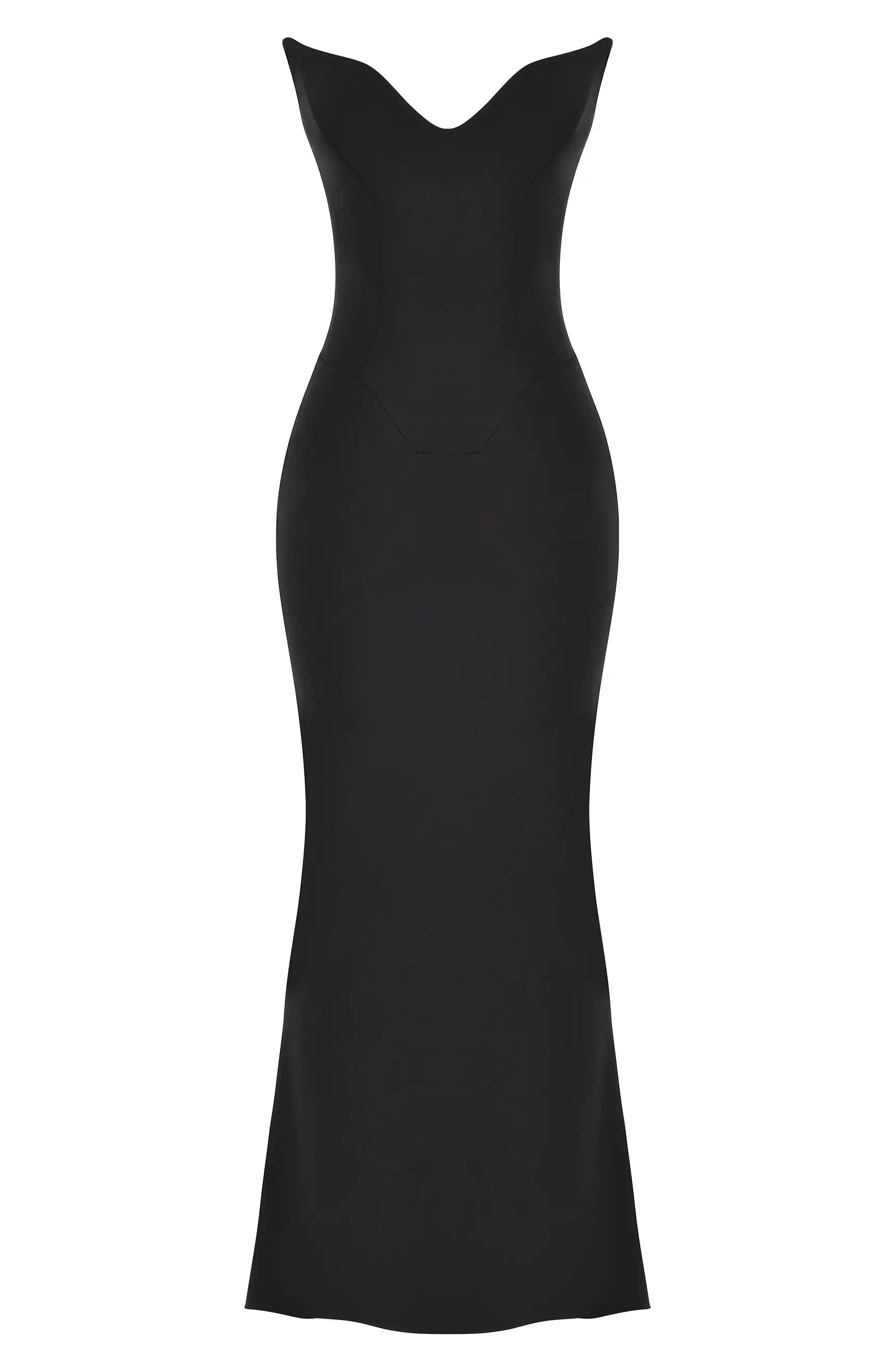 Sabine Strapless Stretch Crepe Dress | Nordstrom