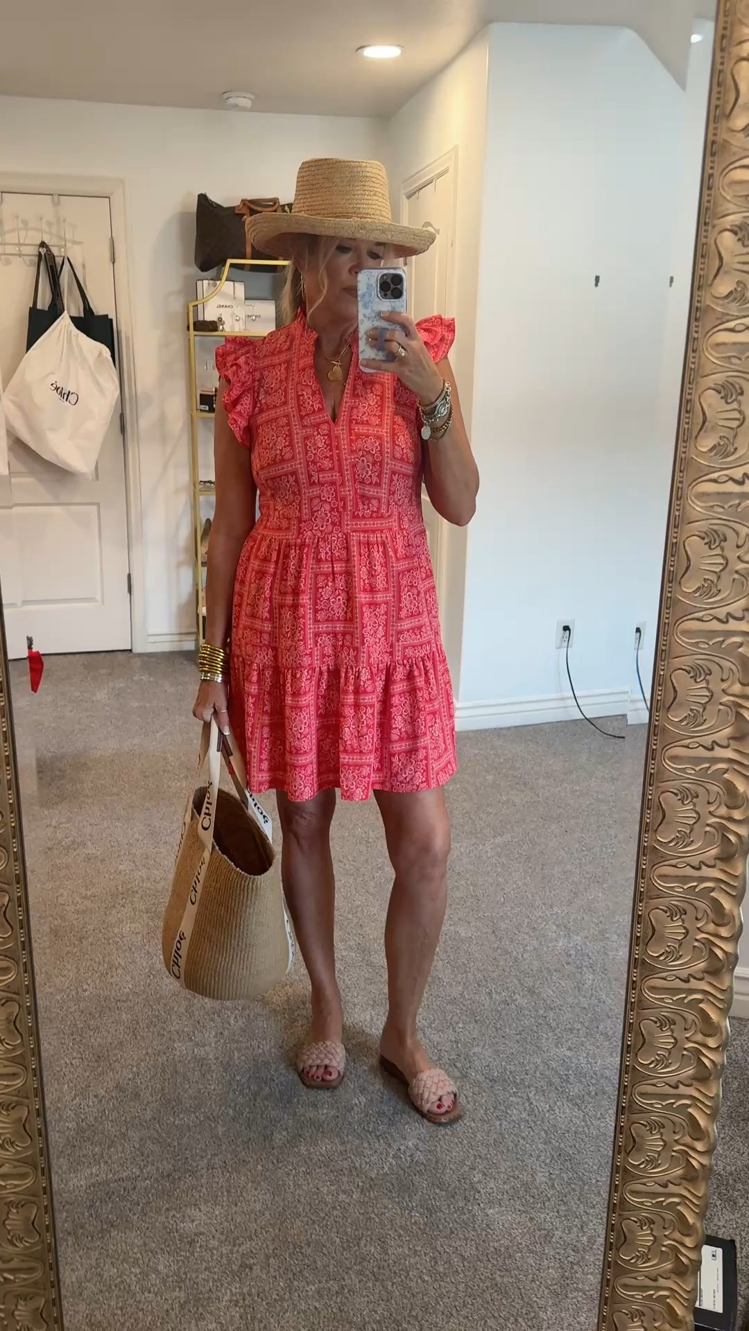 The cutest shirt sun dress outfit

Gibsonlook red printed ruffle cap sleeve v neck dress by Gibsonlook 
Tts I am in a small 
Use code DARCY10 to save 10% 

Chloe straw bag perfect for summer/travel/everday/pool

Straw Gigi pip hat old linked one super similar from Amazon 

Marcia Moran gold heart necklace 

Natural Steve Madden leather woven slides tts 


Comment SHOP below to receive a DM with the link to this post on my LTK ⬇ https://liketk.it/5la6W #ltkover40 #ltkstyletip #ltkfindsunder100

#LTKOver40 #LTKStyleTip #LTKFindsUnder100