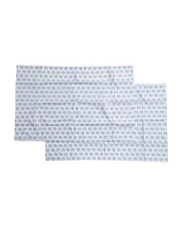 Cotton Scallop Shell Pillowcase Set | TJ Maxx