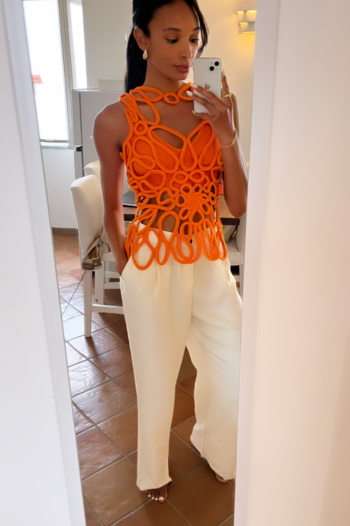 Crochet but make it chic in the Cult Gaia Danica crochet top

#LTKeurope #LTKFind #LTKstyletip