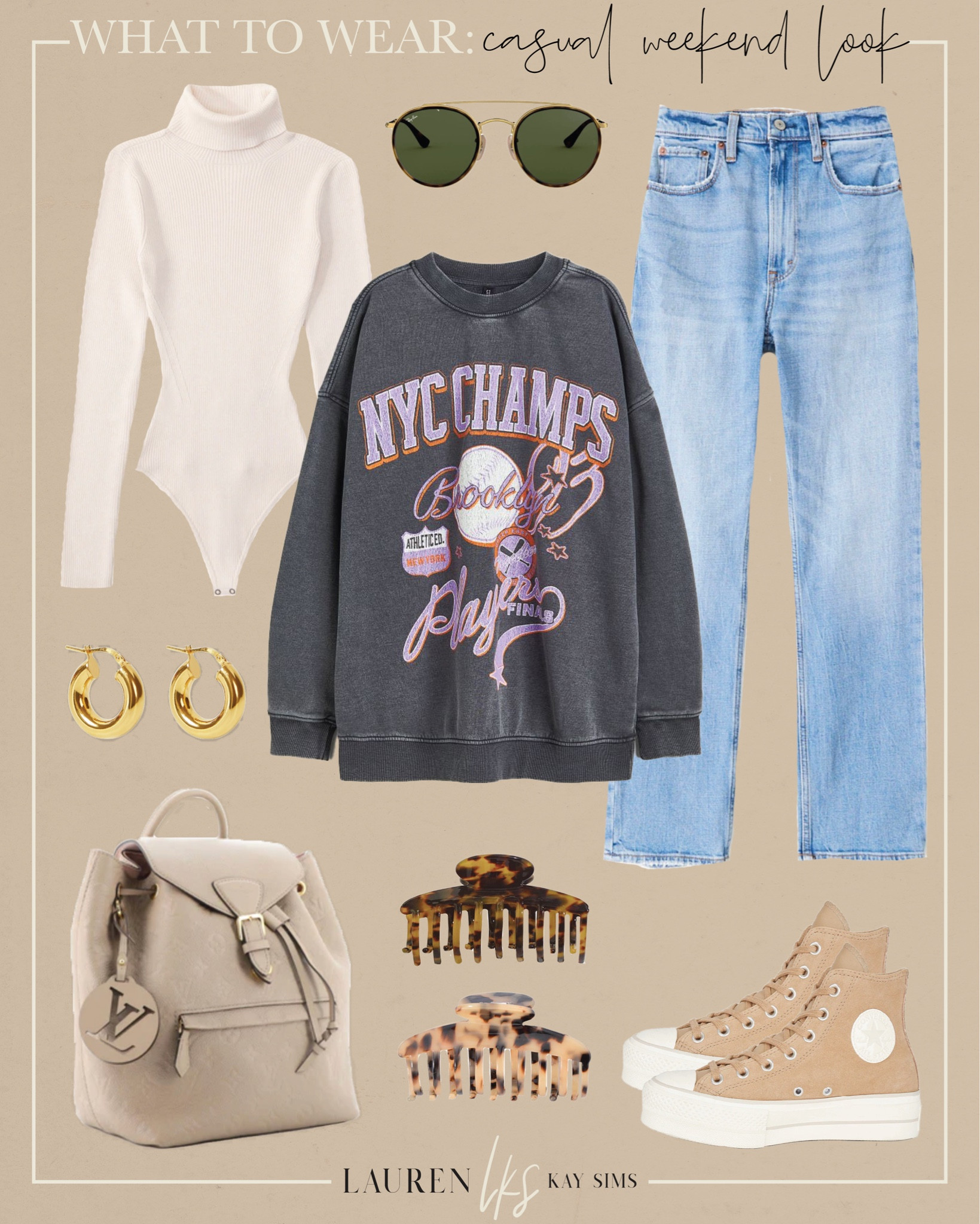 what to wear: casual weekend look 

#LTKstyletip