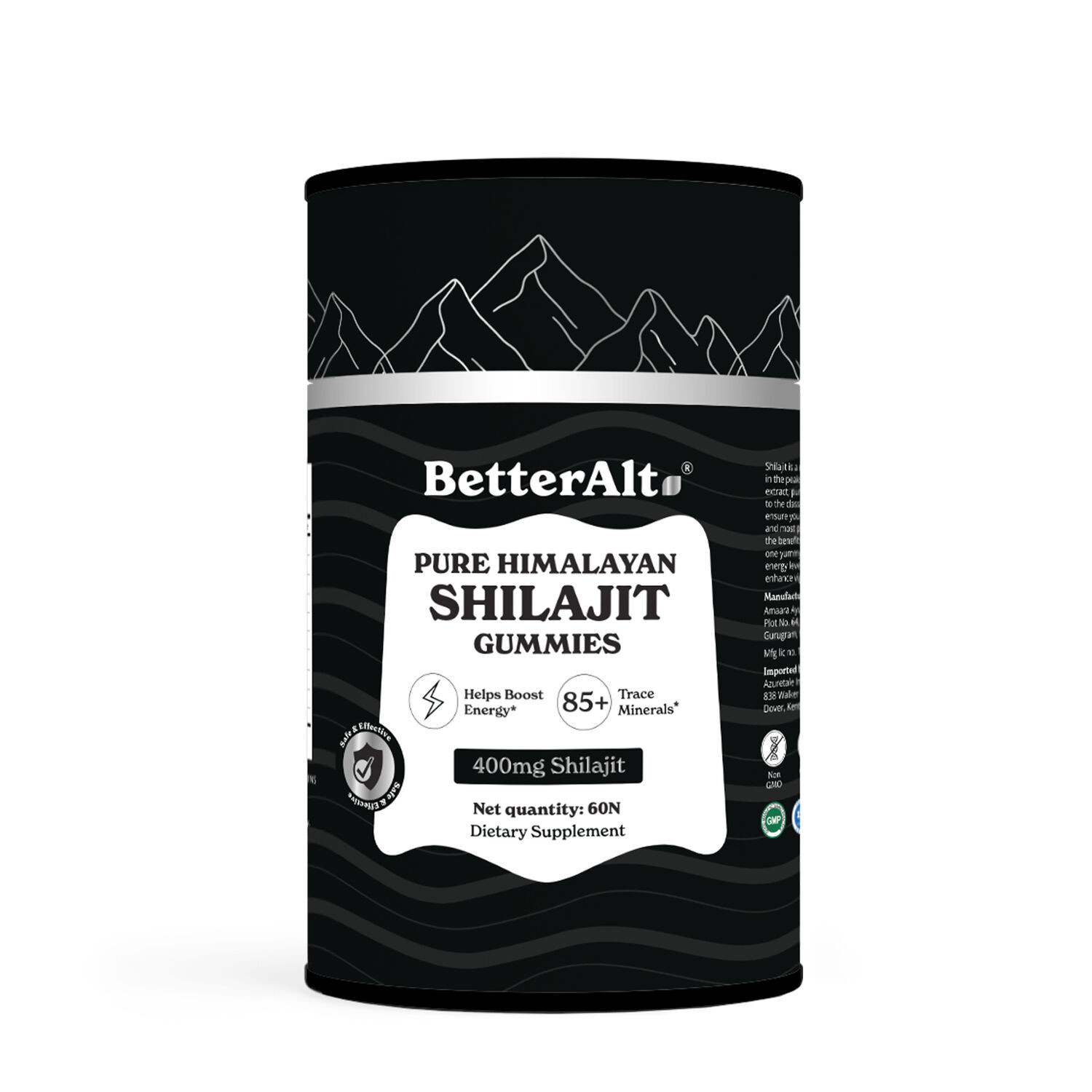 Pure Himalayan Shilajit Gummies - 60 Gummies (30 Servings) | GNC