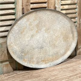 Oblong Iron Tole Tray | Antique Farm House