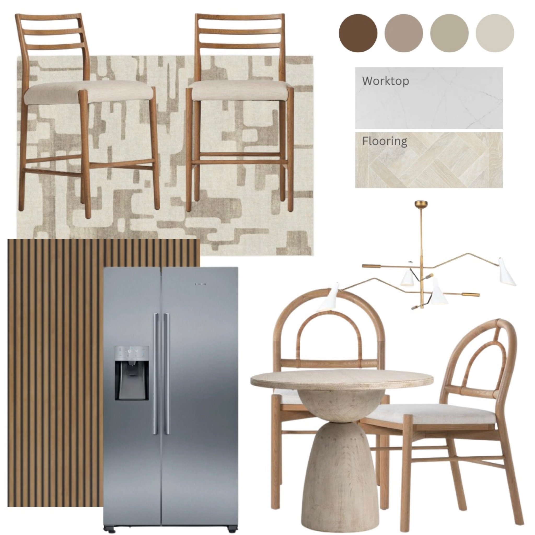 Organic Modern Kitchen Moodboard. Scandi Kitchen. Nordic Home Decor. Kitchen Inspo. Kitchen Design Idea. 

#LTKstyletip #LTKU #LTKhome