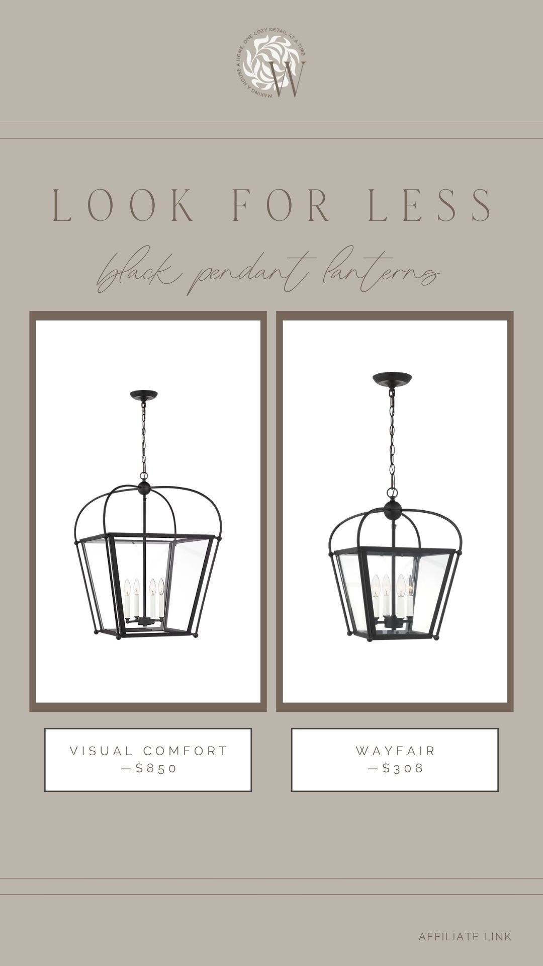 A gorgeous pendant that would be beautiful in a kitchen, smaller bedroom, hallway, etc! I love the arched top paired with the tapered frame. This light will add an elegant and classic touch to any space. 

#LTKHome #LTKSaleAlert
