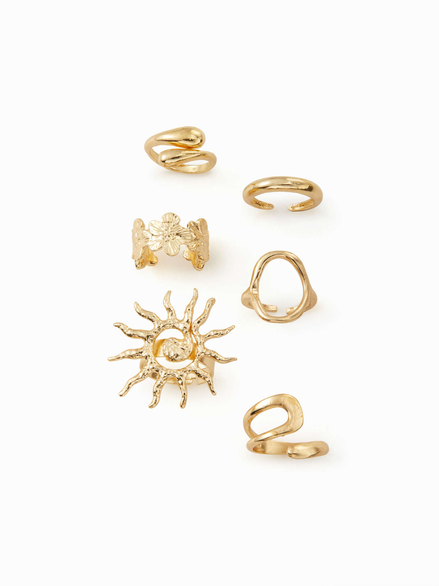 6PCS RING SET For Daily Casual Date Holiday | Cider