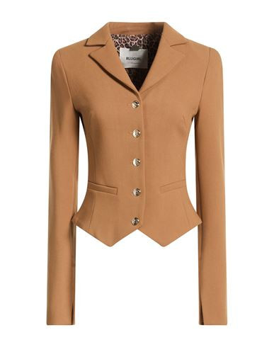 Blugirl Woman Blazer Camel Size 4 Polyester, Rayon, Elastane | YOOX (US)