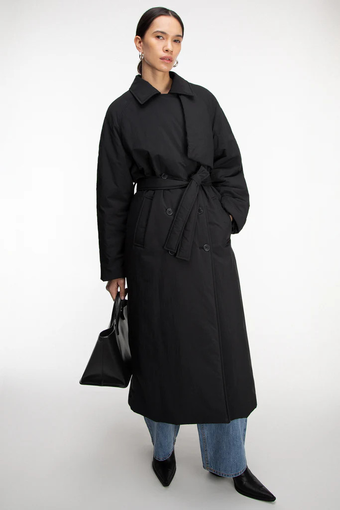 OVERSIZED PUFFER TRENCH COAT | OAK + FORT