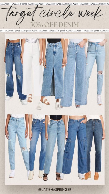 Today’s top Target Circle deal! 30% off denim! 

#targetdeals

Trendy jeans for spring. Denim maxi skirt. Wide leg jeans. Target circle week deals. Target deals. Target jeans  

#LTKSeasonal #LTKfindsunder50 #LTKsalealert