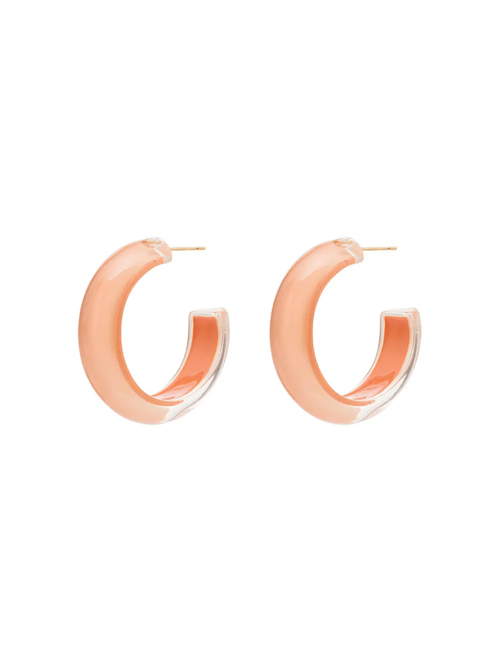 Loucite small jelly hoop earrings | Farfetch Global