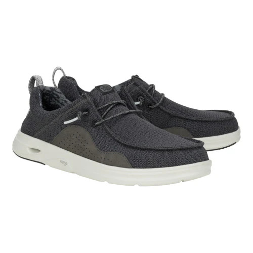 Wally Hey2O Mesh - Black/Monument Grey | HEYDUDE