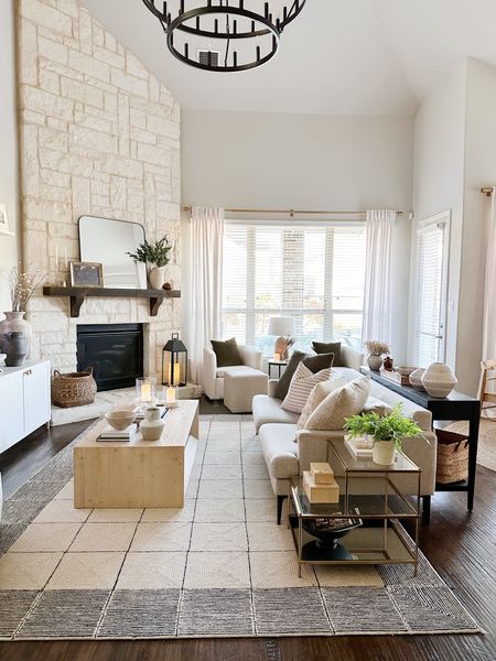 Living room - organic modern, earthy vibes 

#LTKhome