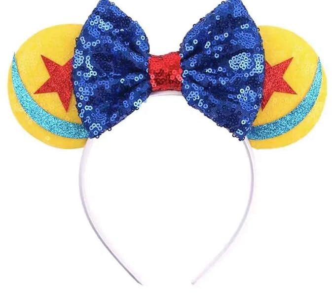 CLGIFT Toy Story Minnie Ears,Pick your color, Iridescent Minnie Ears, Silver gold blue minnie ear... | Amazon (US)