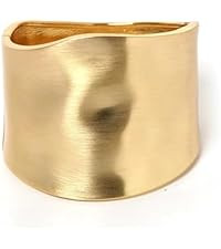 AYWFCBF Bangle Bracelets for Women | 14K Gold Plated Trendy Wide Bracelets | Hinged Arm Cuff Bang... | Amazon (US)