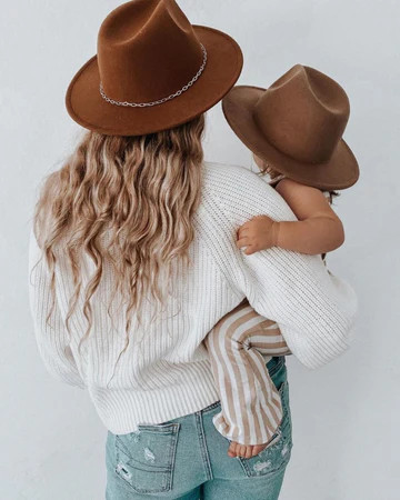 Bordeaux Flat Brim Hats | Bailey's Blossoms