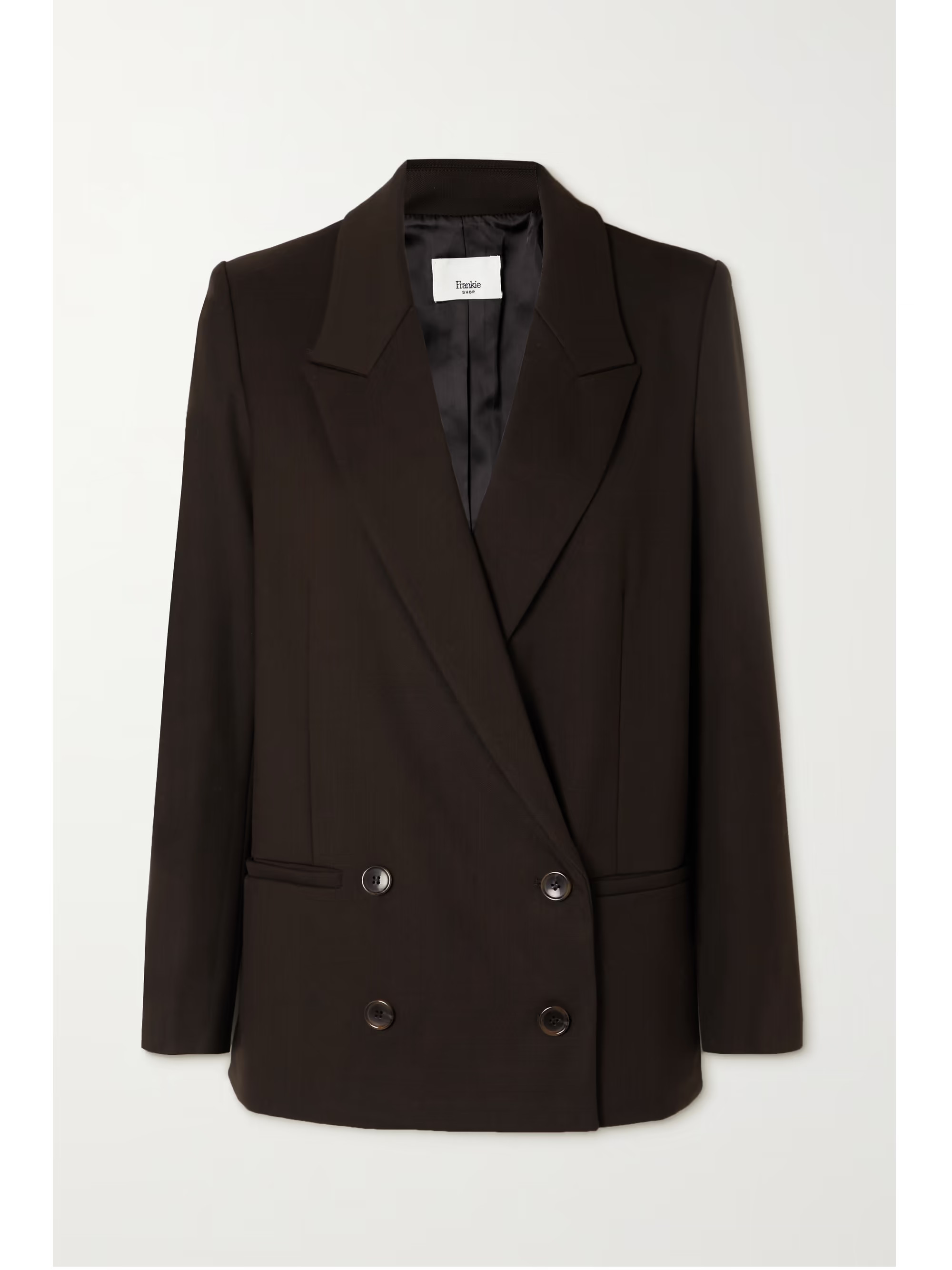 Varda double-breasted wool-blend twill blazer | NET-A-PORTER (US)