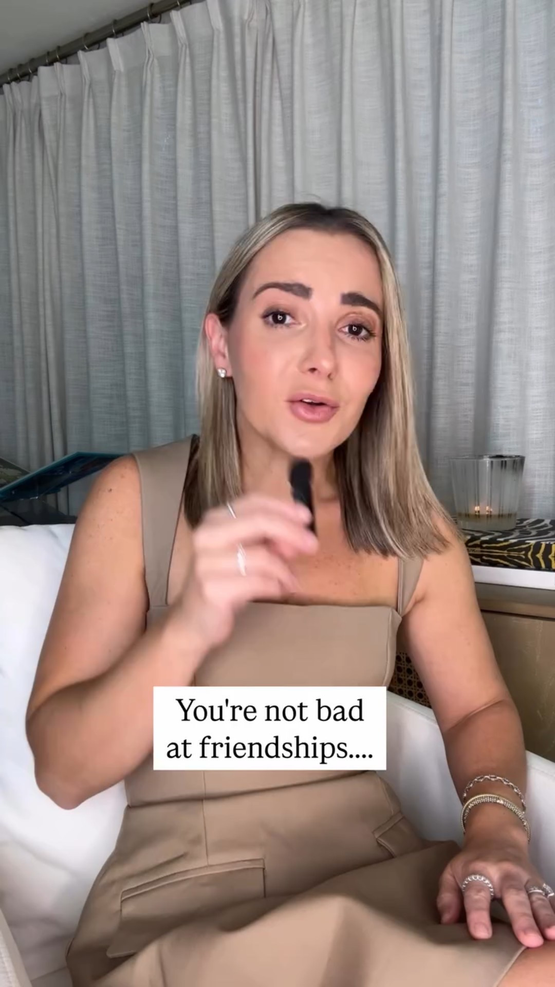 Comment FRIEND to learn the exact scripts & tips in my live workshop so you can stop forcing connections that drain you and start finding aligned friendships that feel mutual from the start. Because if you don’t change how you build friendships, you’ll keep creating the same one-sided connections and calling them friendship.

Saturday, October 25th at 10am EST 
& will be available for my Assertive You community. To join, comment FRIEND & I’ll send you a message. 

Comment OUTFIT for links to this dress

Comment ASSERTIVE for instant access to my 2 newest guides: Fringe Friend No More & Go First: Your 6-Week Roadmap to Making the Right Friends, both inside my members’ area, Assertive You.

& say Hi if you’re open to meeting new friends, you never know who will reply! 

About Christie, Dr. C: I’m a Johns Hopkins-trained clinical psychologist with a background in CBT, DBT, behavioral psychology, and motivational models. I blend evidence-based strategies with lived experience to help you handle mean girls, navigate parenting challenges, set real boundaries, make new friends, and stop shrinking in your friendships.