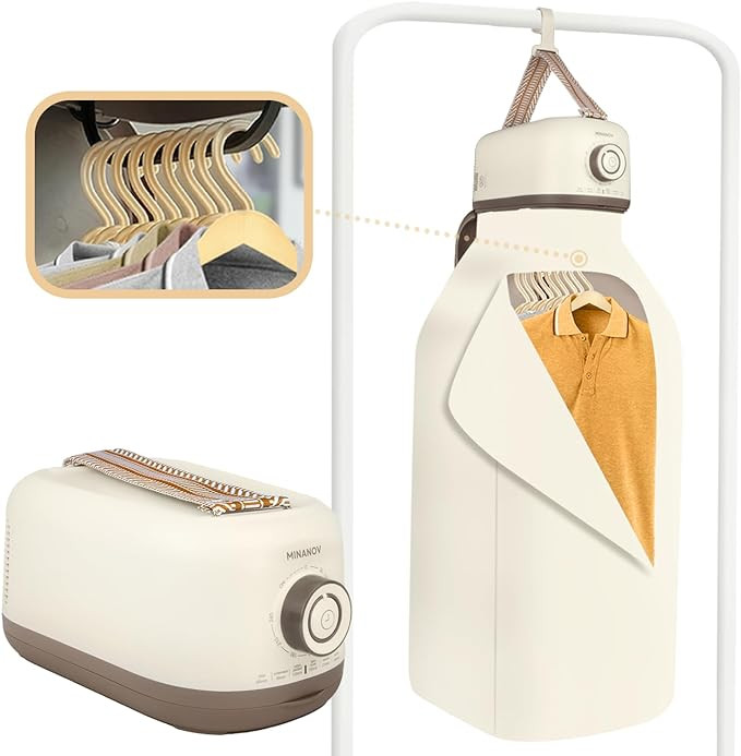 Portable Clothes Dryer - Clothes Dryer for Travel, Apartment, RV, Dorm - Easy to Use Multiple Com... | Amazon (US)