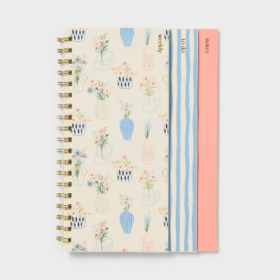 7"x10" 3 Tiered Planner Notebook 180 Pages - up&up™ | Target