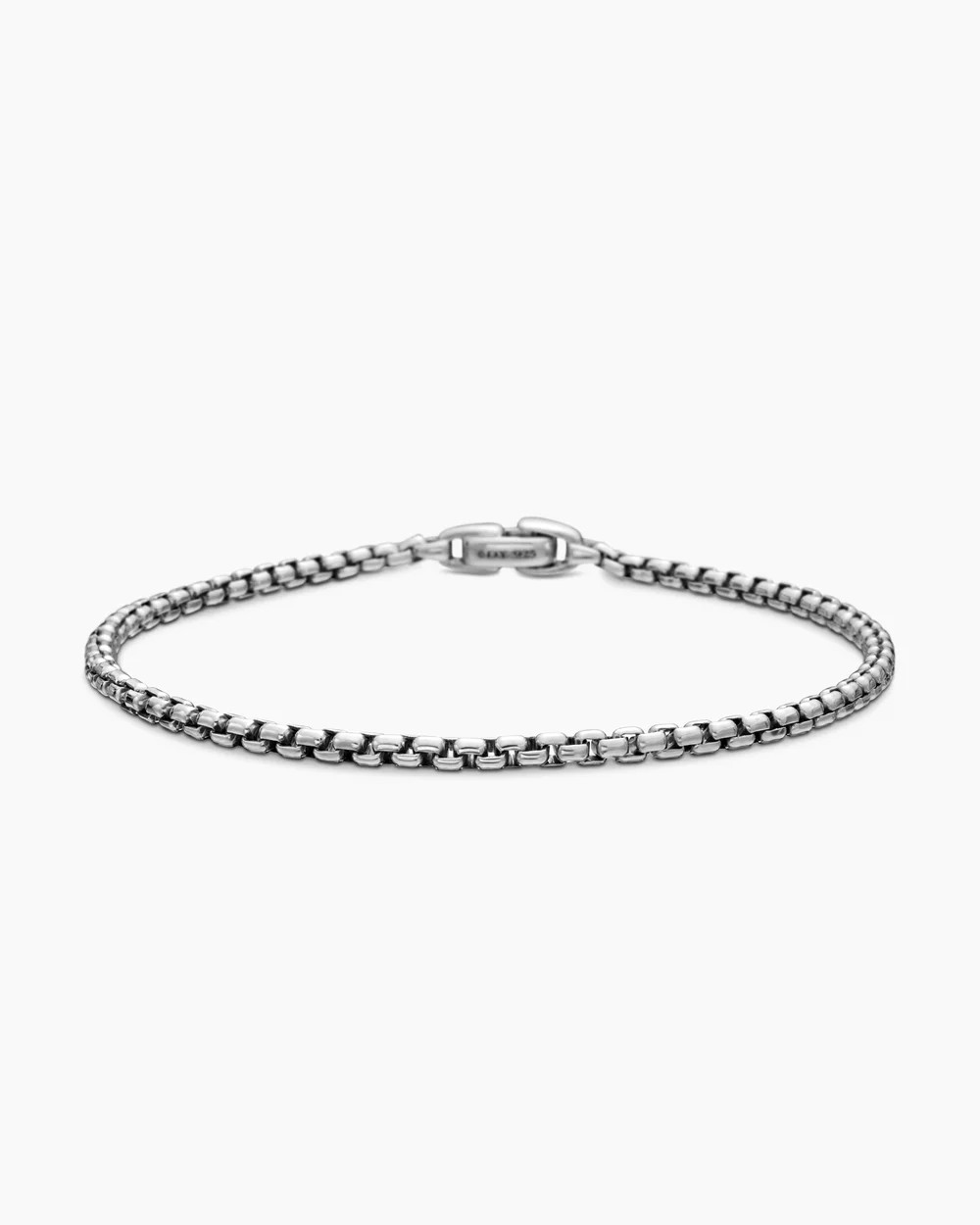 David Yurman | Box Chain Bracelet in Sterling Silver, 2.7mm | David Yurman