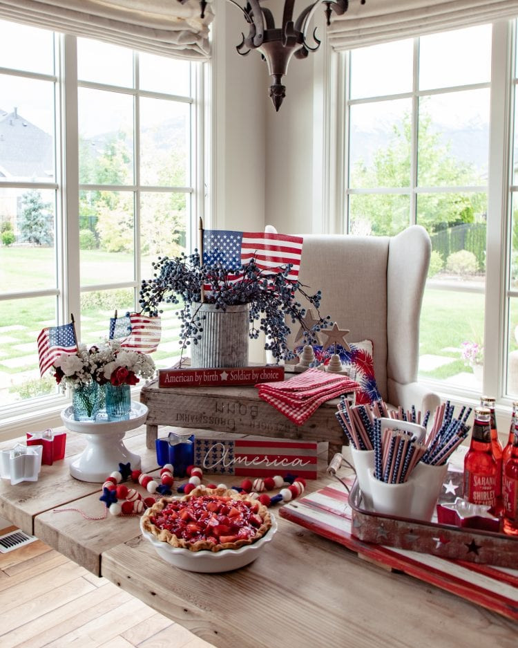 Red white & blue but make it chic ✨
#PatrioticStyle #ElegantDecor #TablescapeDesign #SummerAesthetic #LTKStyle #HomeDecorIdeas #PartyDecor #TrendingNow #DecorInspo #homewithhollyj #shophollyjhome 

 #LTKfoodie #LTKSeasonal #LTKHome