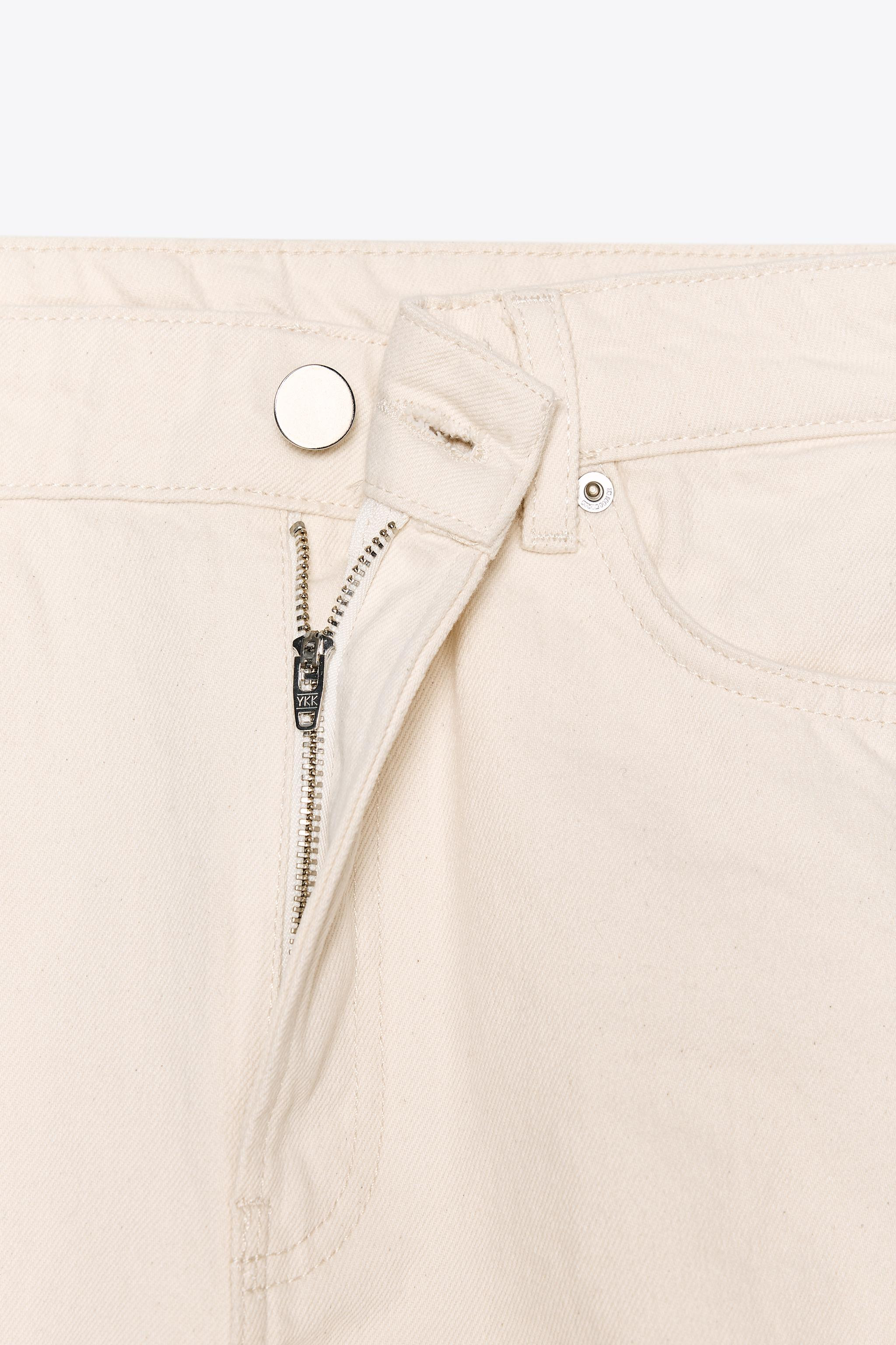 ZW COLLECTION BARREL HIGH WAIST JEANS | Zara US