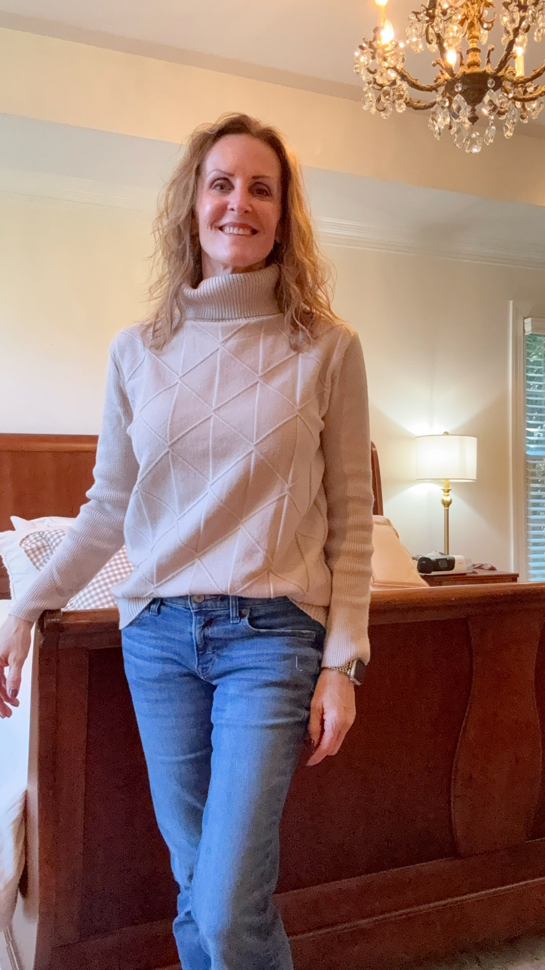 This lightweight turtle neck sweater from Amazon is super, duper cozy!   It comes in a lot of colors and is true to size.   Wear a simple jacket or a vest over it for a casual look.  Add slacks to dress it up.  
*I’m wearing a small 

#LTKOver40 #LTKSeasonal #LTKFindsUnder50