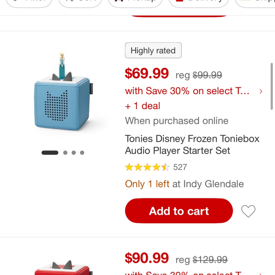 Tonies sale at Target! These are some of our favorites  

#LTKHoliday #LTKGiftGuide #LTKCyberWeek