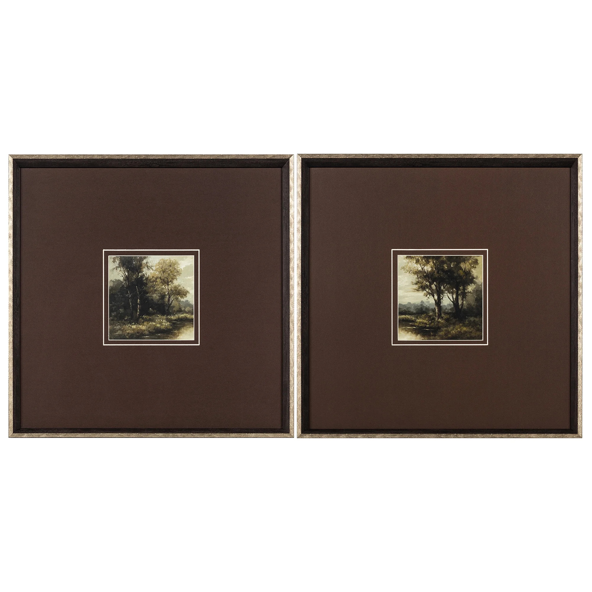 My Texas House Follow the River Bend 20x20 Framed Wall Art - Walmart.com | Walmart (US)