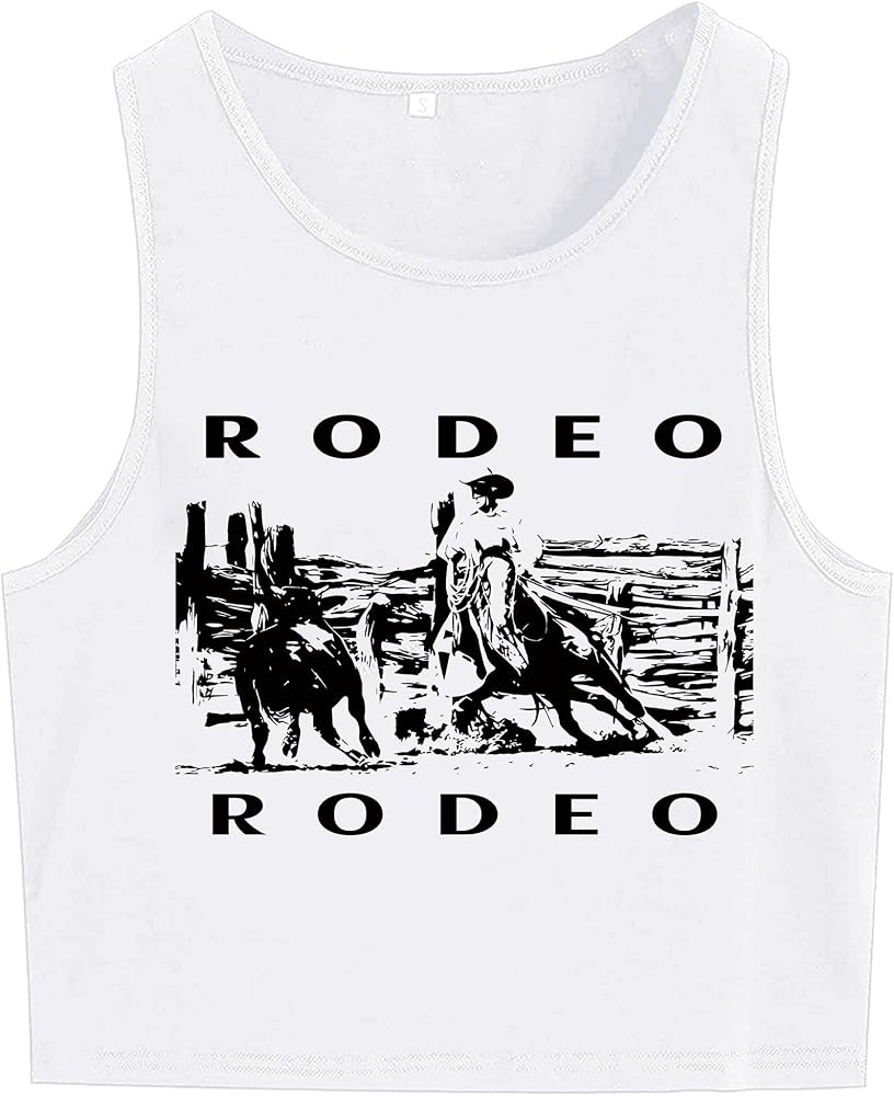 Avanova Women's Dragon Graphic Print Round Neck Sleeveless Crop Top Tank Shirts | Amazon (US)