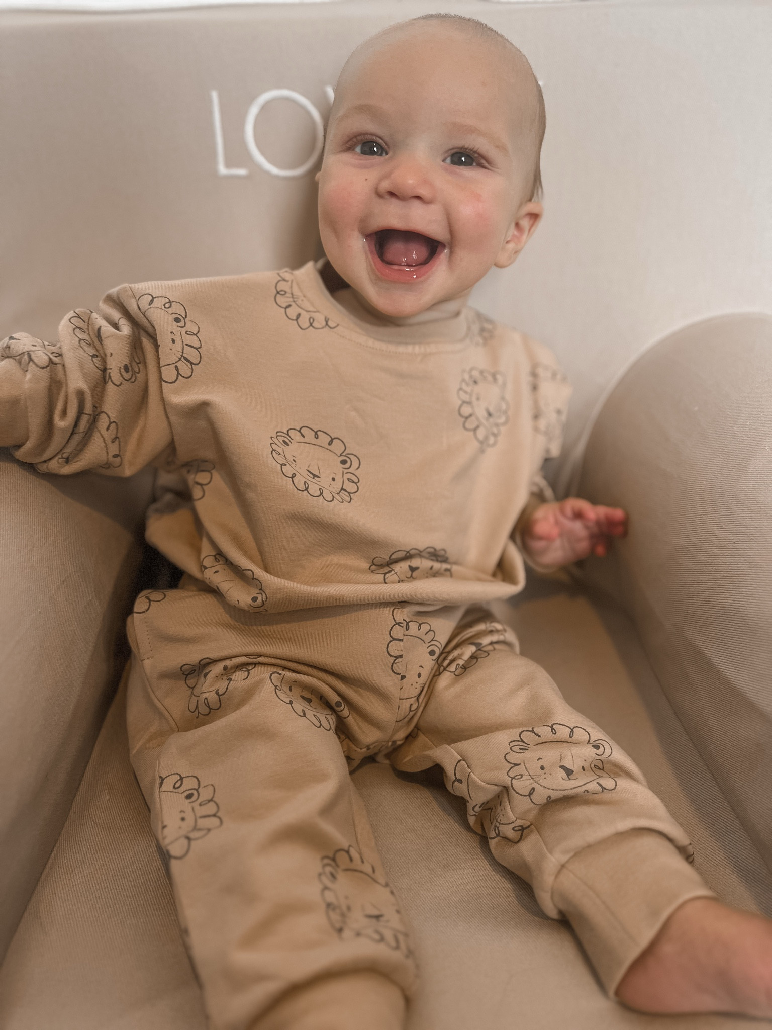 The cutest sweat set 🦁🤎

#LTKBaby #LTKSaleAlert #LTKKids