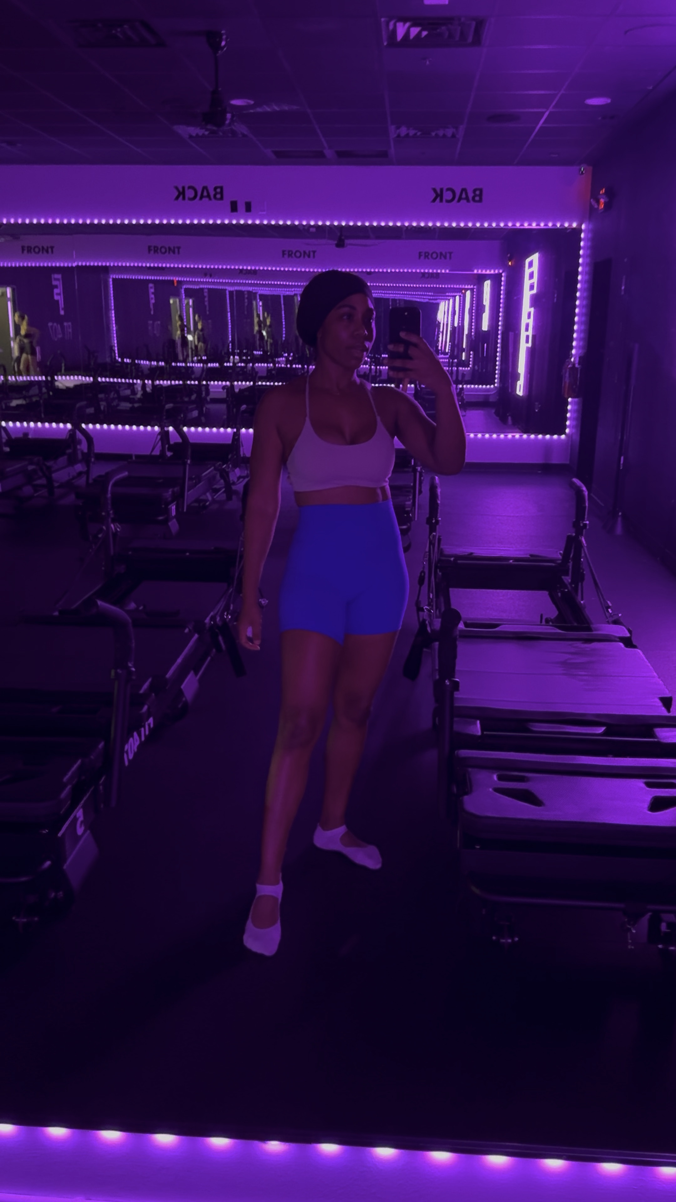 Today’s Pilates outfit! Both my sports bra and shorts are from Amazon! Super soft and comfortable. No roll down on the shorts and they keep me feeling snatched all class long. Work out outfits, activewear 

#LTKFitness #LTKWatchNow #LTKActive