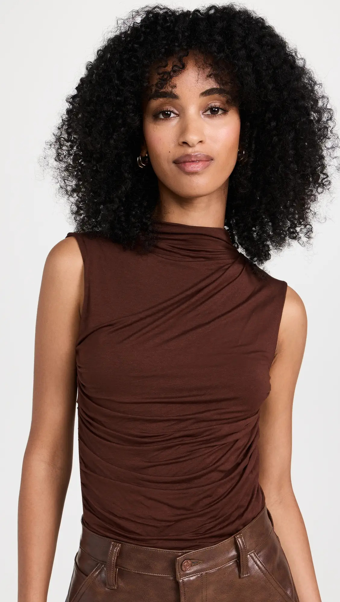 Enza Costa Sleeveless Twist Top | Shopbop | Shopbop