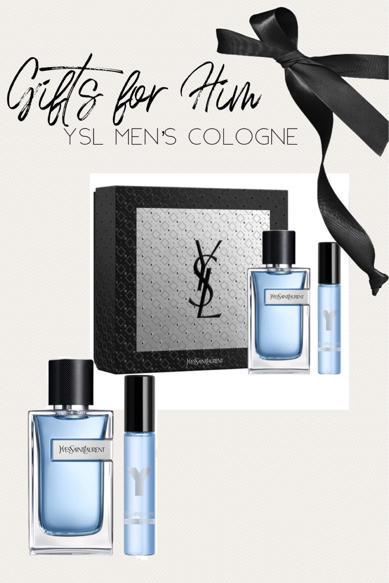 Gift idea for him. Gift idea for men, teenage boy, husband, and boyfriend.

YSL
Cologne
Gift guide
Gifts for men
Gift set
Gift idea 

#LTKmens #LTKHoliday #LTKGiftGuide