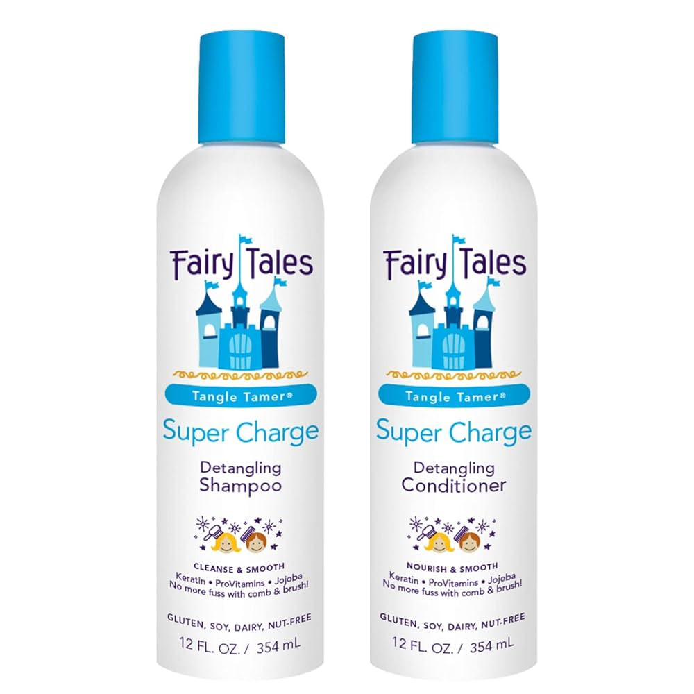 Fairy Tales Tangle Tamer Detangling Shampoo and Conditioner for Kids - Ultra Moisturizing and Ant... | Amazon (US)