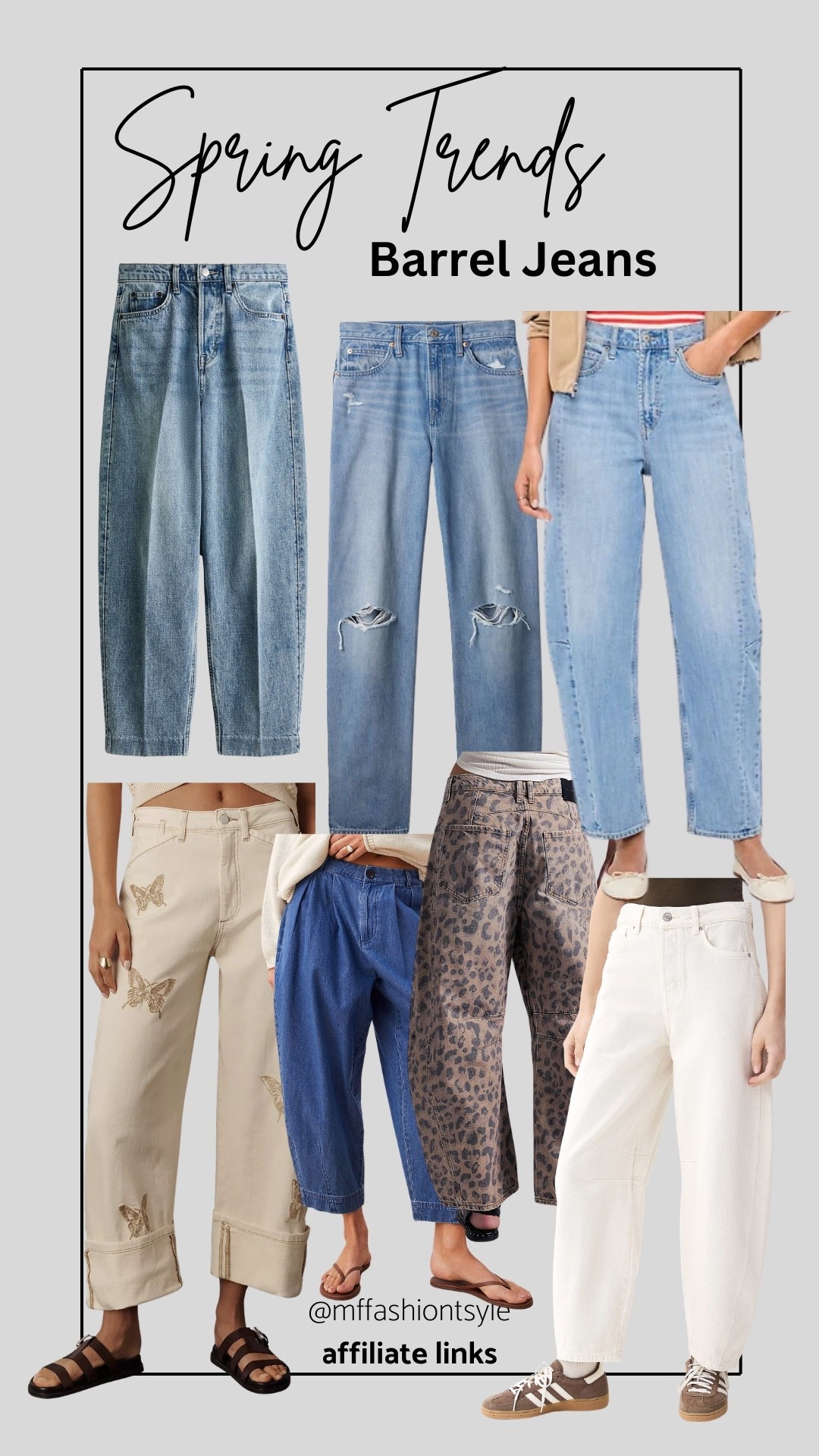 Spring Trends ~  Barrel Jeans 🌷👖

#LTKstyletip #LTKcanada #LTKjeans