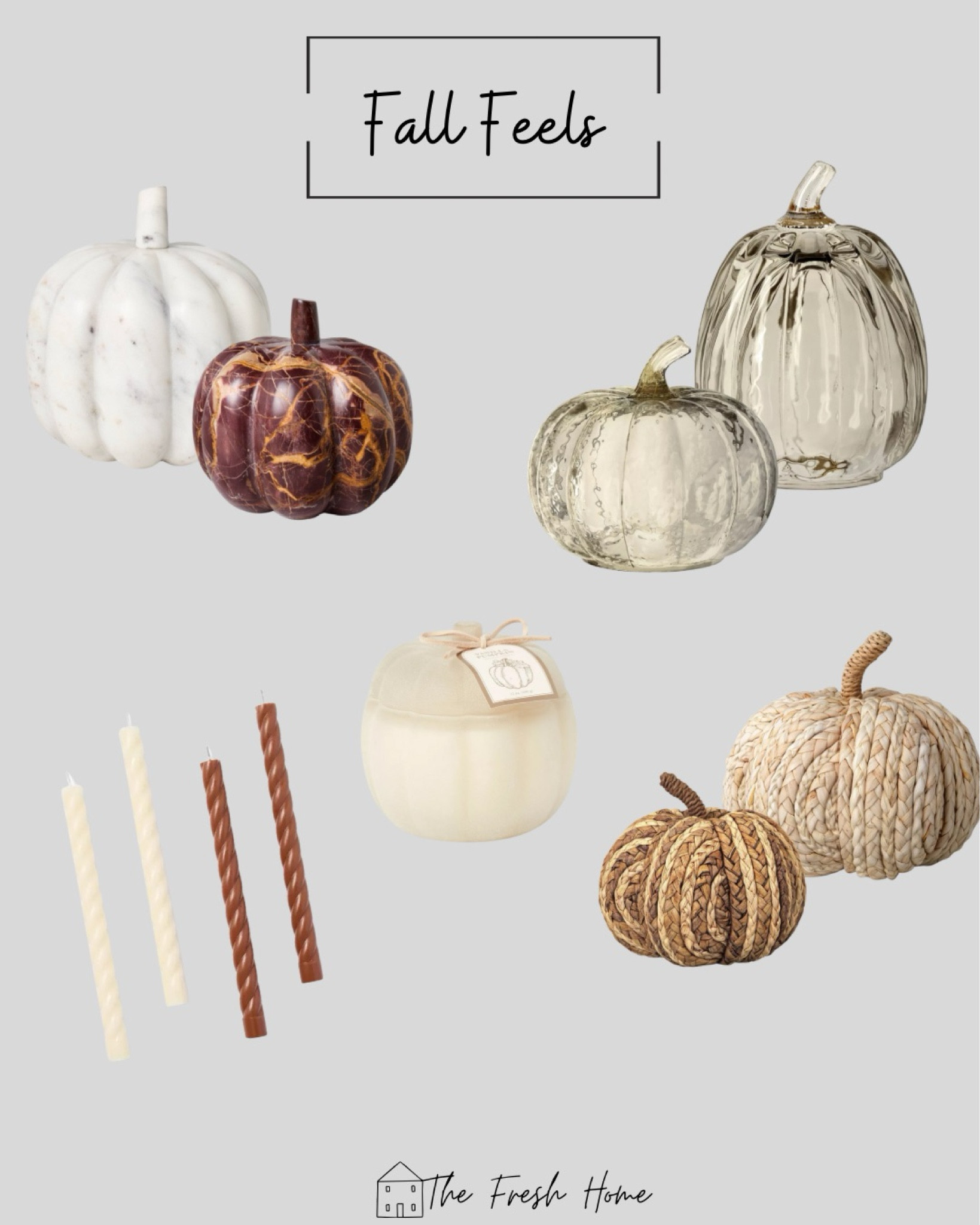 Fall decor. Aesthetic pumpkins. Sale. 

#LTKFindsUnder50 #LTKHome #LTKSeasonal