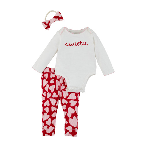 Sweetie Baby Bodysuit Set | Mud Pie