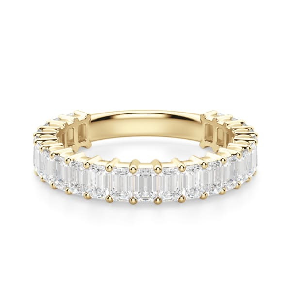 Emerald Cut Semi-Eternity Band (2 1/3 tcw) | Diamond Nexus