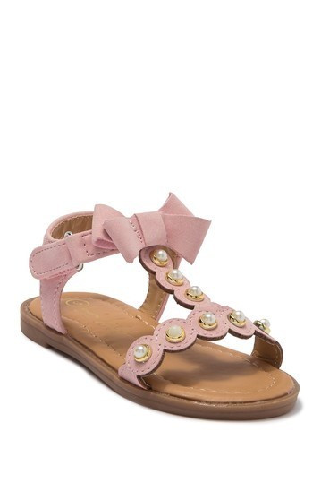 Nicole Miller | Faux Pearl Sandal (Toddler)  | Nordstrom Rack | Nordstrom Rack