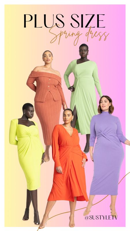 Plus Size Spring dresses to cocktail or work!! 

#LTKSeasonal #LTKplussize #LTKmidsize