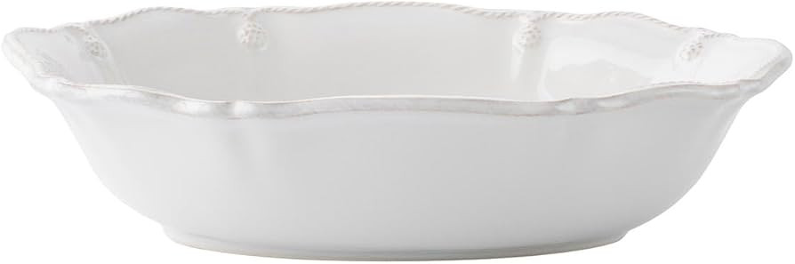 Juliska Berry & Thread 12" Oval Serving Bowl - Whitewash | Amazon (US)