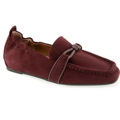 Gentle Souls Sophie Knot Loafer in Black Suede at Nordstrom, Size 7.5 | Nordstrom