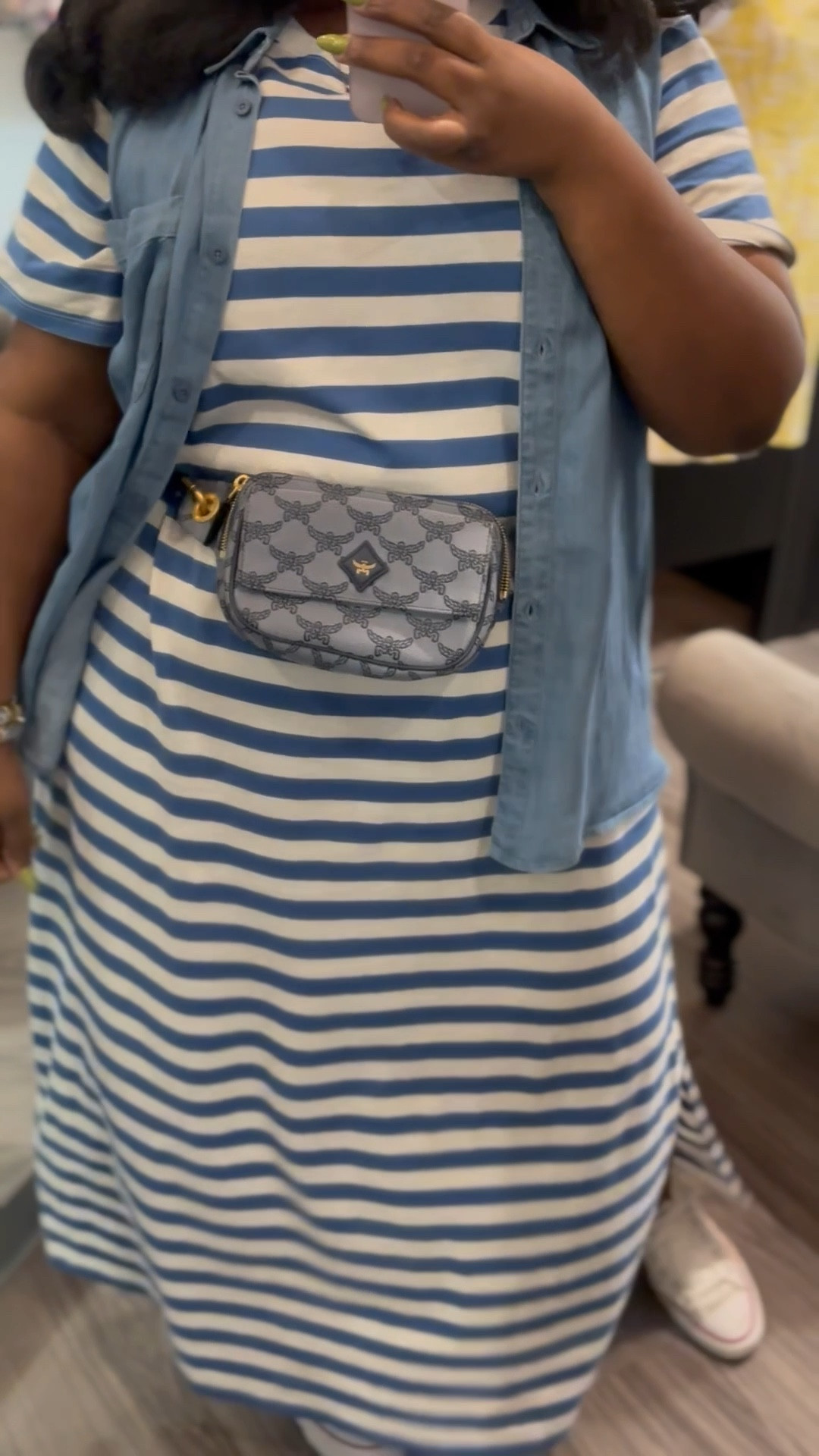 Loving this maxi dress ! This brand tends to run big so I did size down one. I also love the bag ! I work in luxury and this surprisingly fit me
soooo cute !

#LTKFindsUnder100 #LTKOver40 #LTKPlusSize