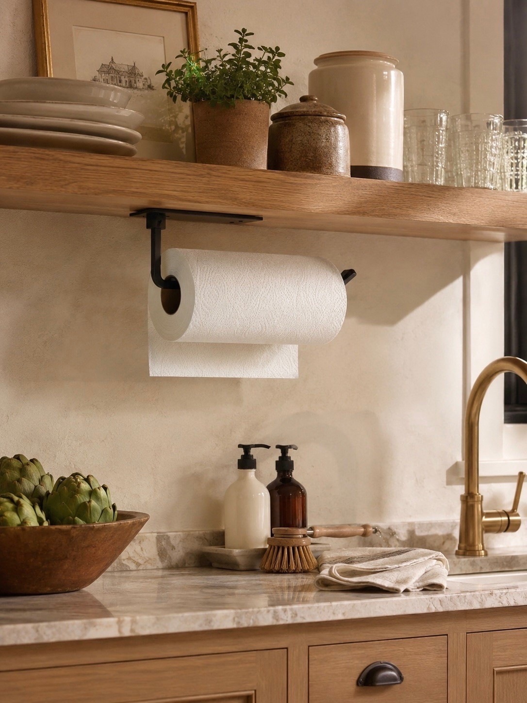 Peel & Stick Paper Towel Holder for a Clutter-Free Kitchen

Follow @farmtotablecreations on Instagram for more home finds and styling inspiration.

One of those simple upgrades that makes a big difference! This peel & stick paper towel holder installs in seconds, frees up valuable counter space, and keeps paper towels within easy reach. Amazon’s Choice with 5K+ bought recently, and it’s easy to see why. Perfect for kitchens, laundry rooms, pantries, or even inside cabinets for a cleaner, more organized look.

#papertowelholder #kitchenorganization #amazonfinds #kitchendecor #countertoporganization

paper towel holder | peel and stick | kitchen organization | amazon finds | kitchen storage | floating shelves | kitchen styling | countertop decor | organized kitchen | pantry organization | kitchen essentials | home organization | renter friendly | no drill installation | kitchen accessories | farmhouse kitchen | shelf styling | kitchen refresh | space saving ideas | home finds | amazon home | kitchen must haves | neutral kitchen | organization ideas | home decor finds

#LTKHome