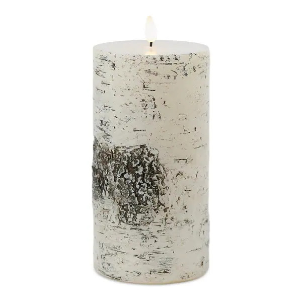 FIA Wick Birch Design Pillar Candle (Set of 2) - Bed Bath & Beyond - 42887248 | Bed Bath & Beyond