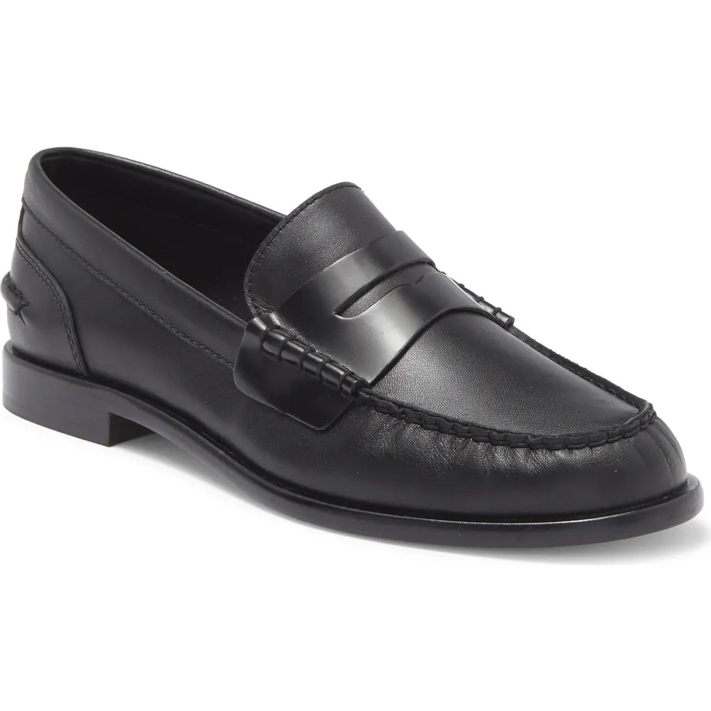 rag & bone Carter Penny Loafer in Black at Nordstrom, Size 40 | Nordstrom