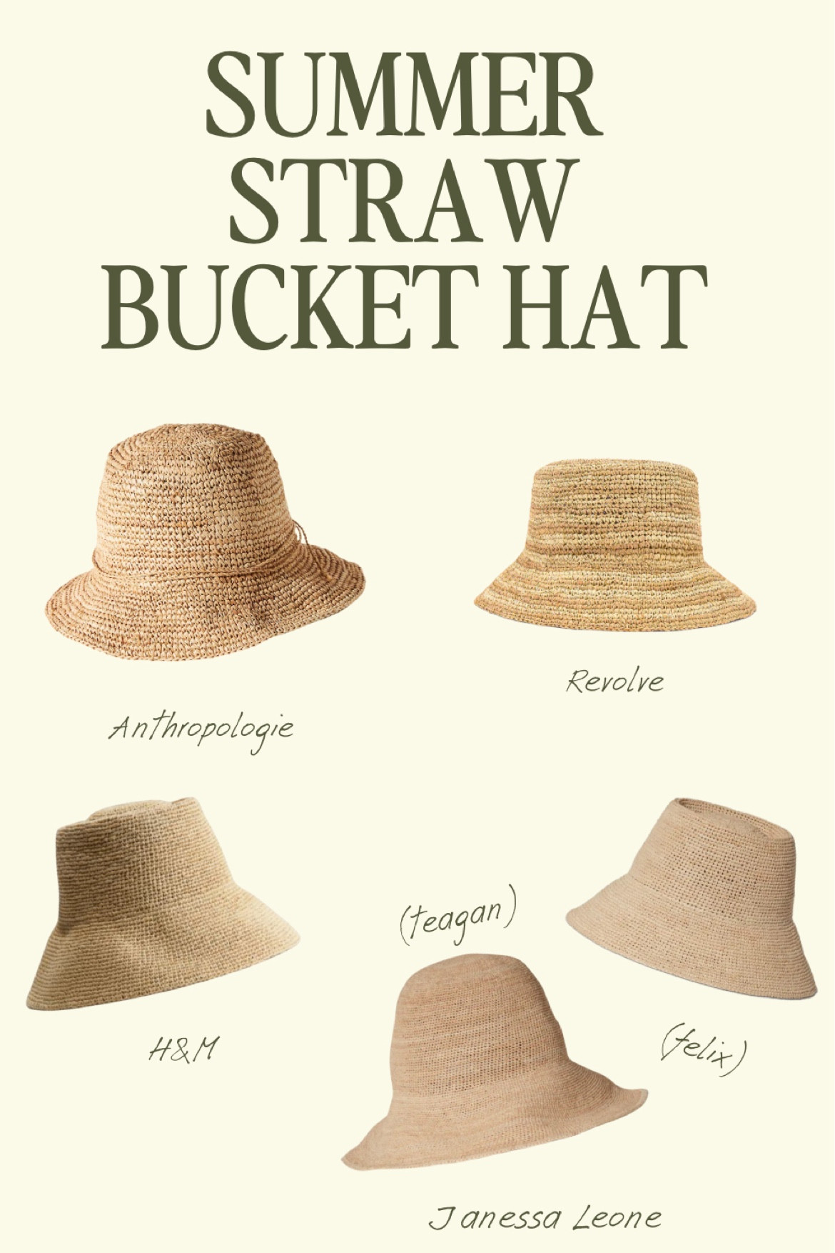 Summer Straw Bucket Hat 


#LTKSeasonal #LTKStyleTip
