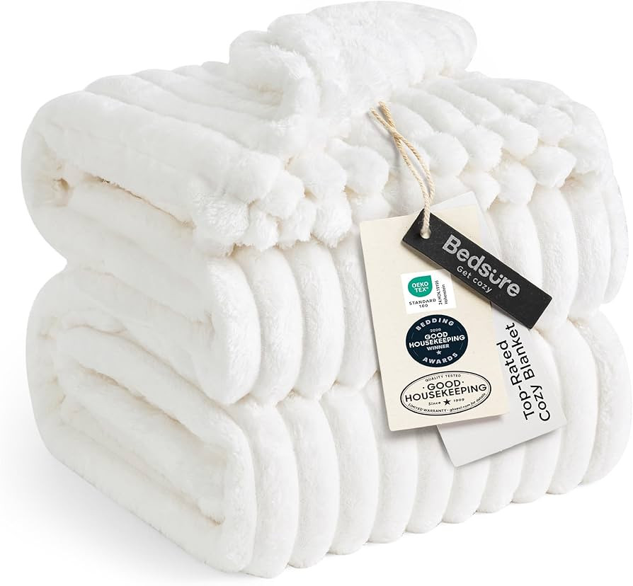 Bedsure GentleSoft Blankets Queen Size for Bed - Cozy Soft Sofa Couch Cover Blankets for Women, C... | Amazon (US)