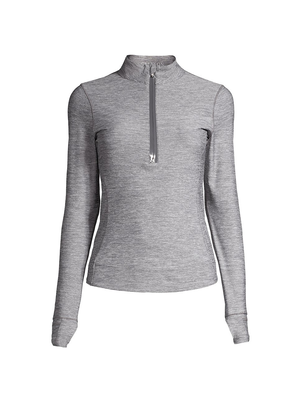 Halley Melangé Quarter-Zip Sweatshirt | Saks Fifth Avenue